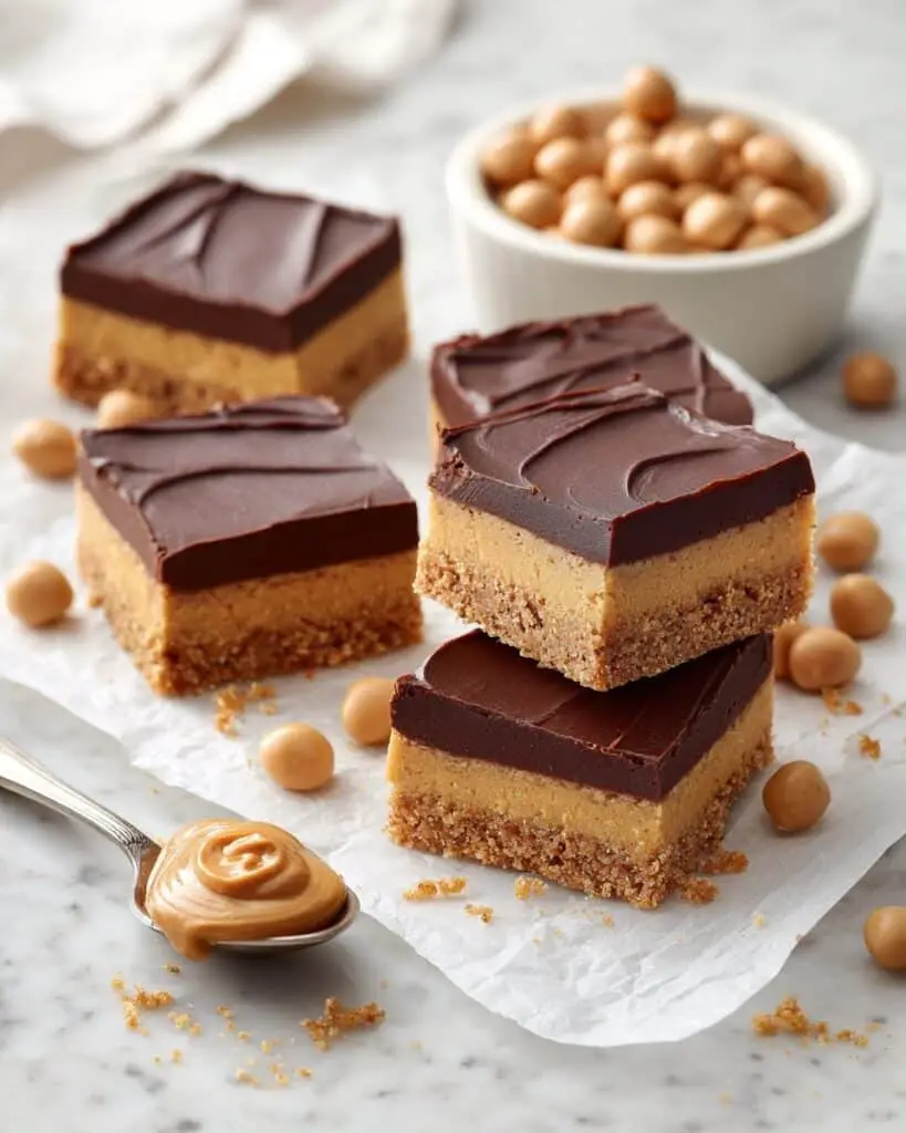 Chocolate Peanut Butter Bars Recipe