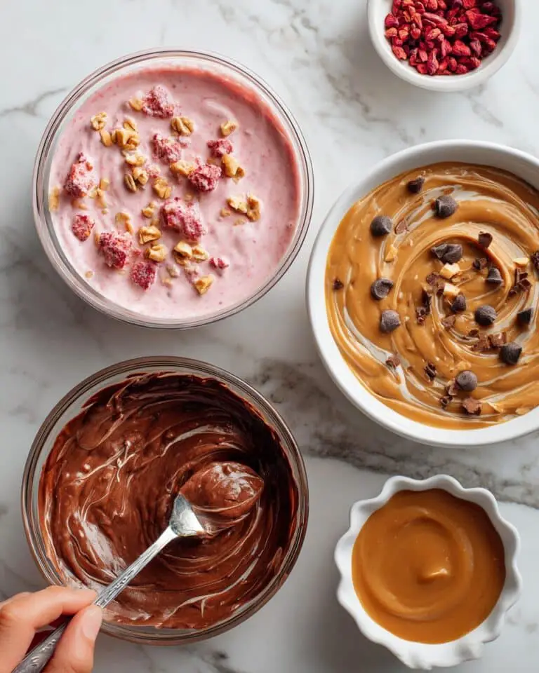 Overnight Weetabix with Raspberry Yogurt or Chocolate Peanut Butter Layers Recipe