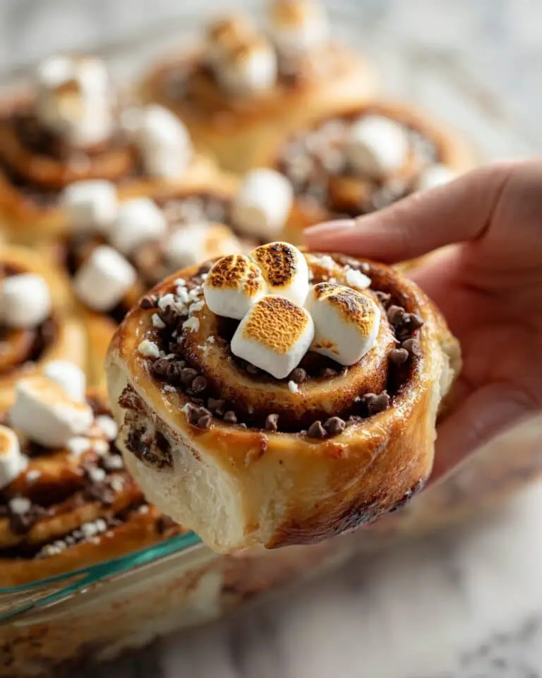 S’mores Cinnamon Rolls Recipe