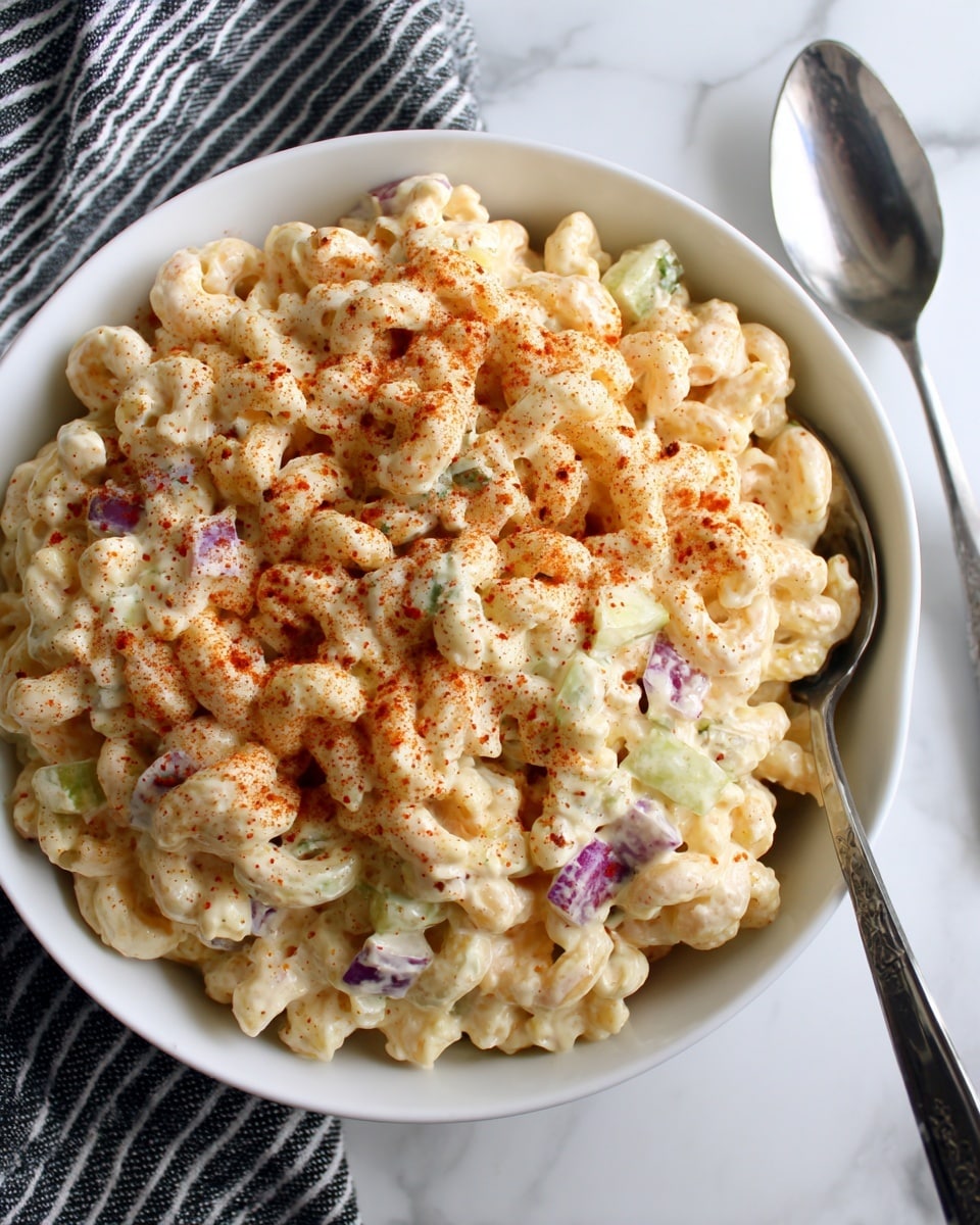 Egg Pasta Salad Recipe