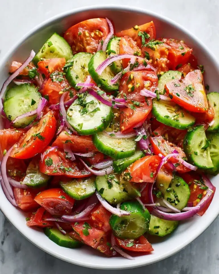 Tomato Cucumber Salad Recipe