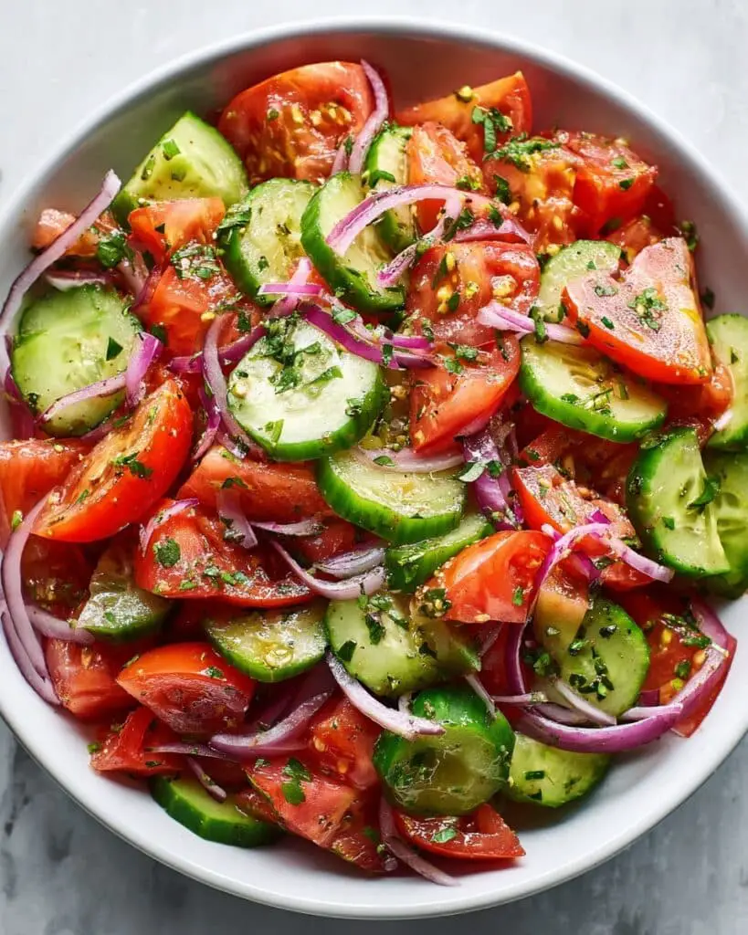 Tomato Cucumber Salad Recipe