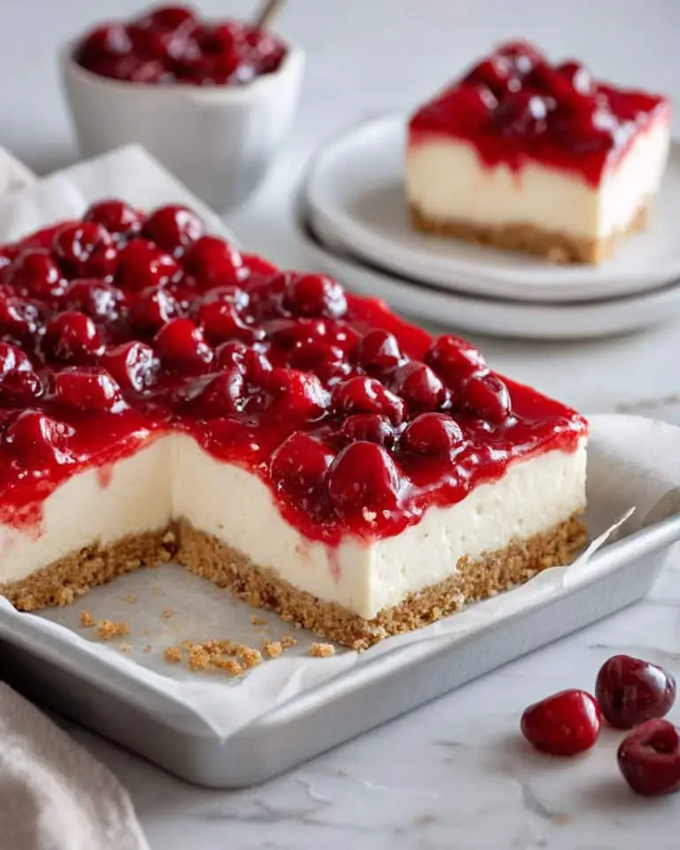 No Bake Cherry Cheesecake Recipe