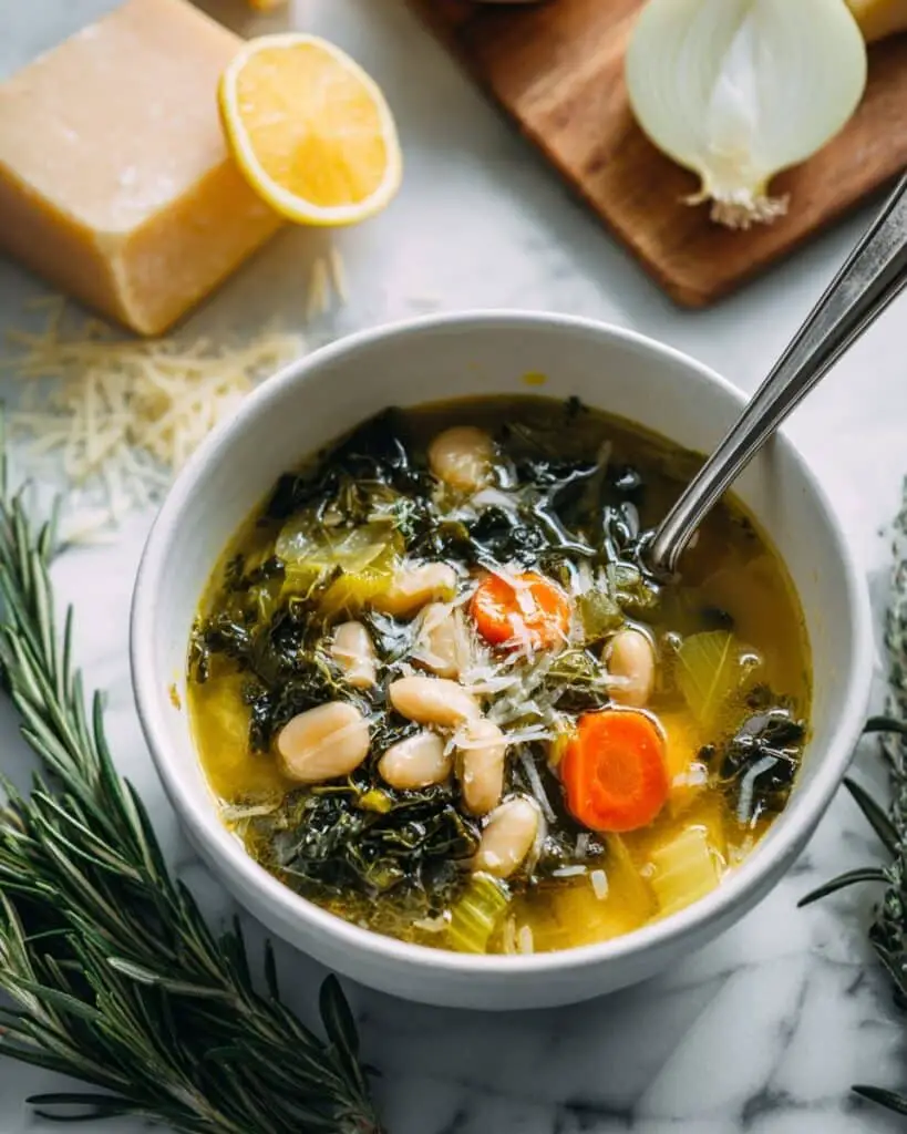White Bean Spinach Soup Recipe