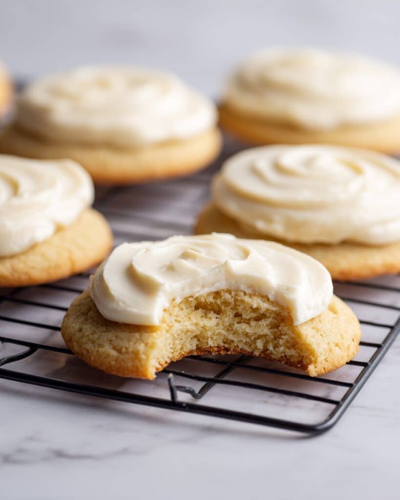 Brown Butter Banana Bread Cookies with Cream Cheese Frosting Recipe