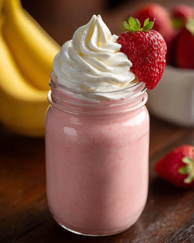 Strawberry Banana Smoothie with Yogurt Recipe
