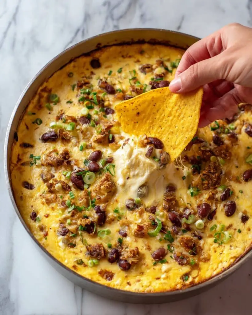 Creamy Chicken Taco Dip Recipe