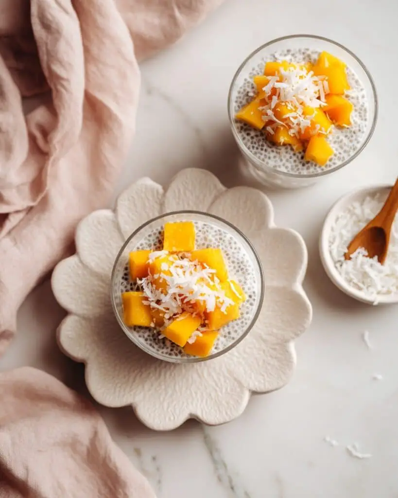 Mango Sticky Rice Chia Pudding Recipe