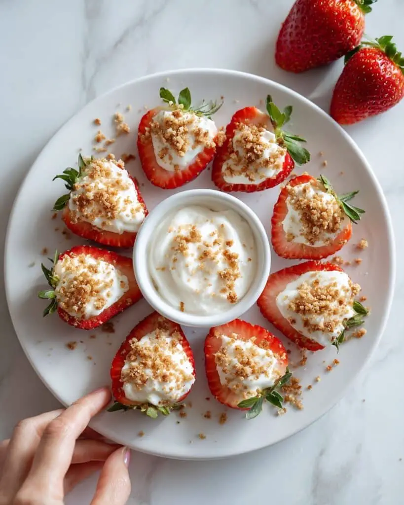 Deviled Strawberries Recipe
