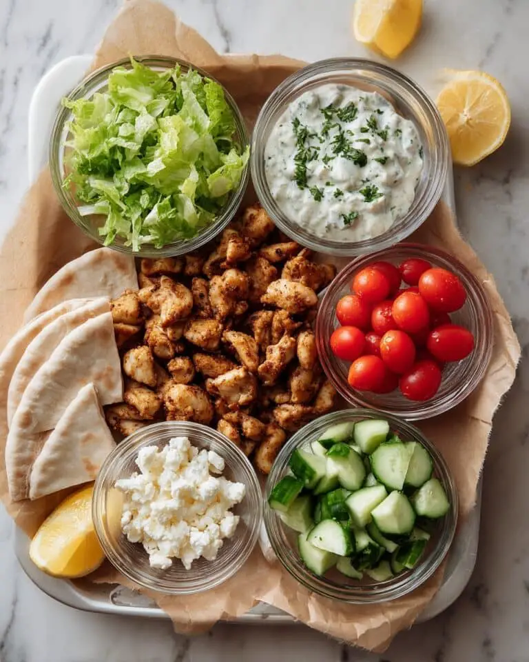 Sheet Pan Chicken Gyros Recipe