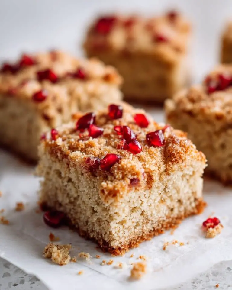 Rhubarb Cake with Cinnamon Streusel Recipe