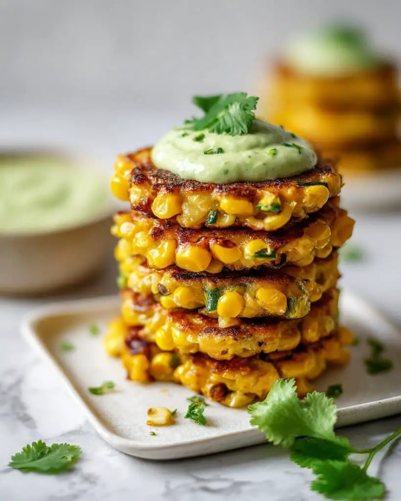 Extra Crispy Corn Fritters Recipe