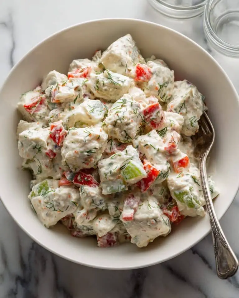 Feta Chicken Salad with a Greek Twist Recipe