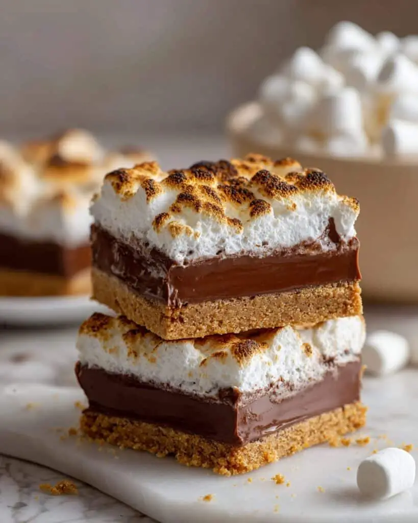 Oven-Baked S’mores Bars Recipe