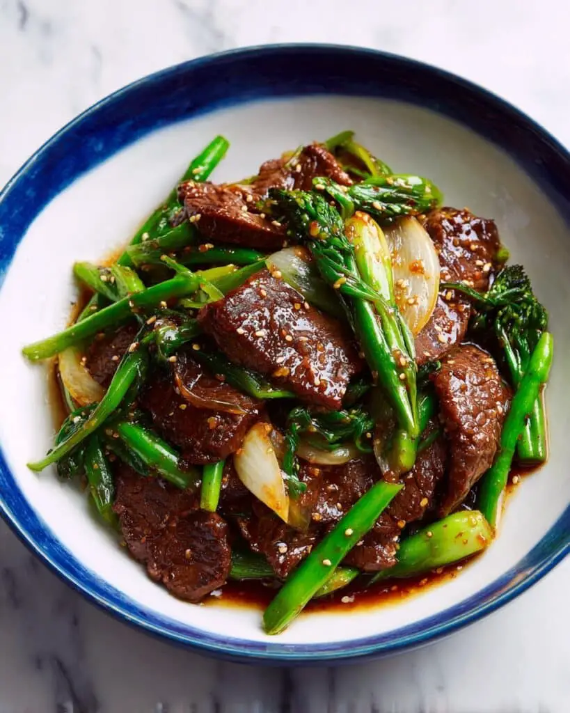 Chinese Beef and Onion Stir Fry Recipe