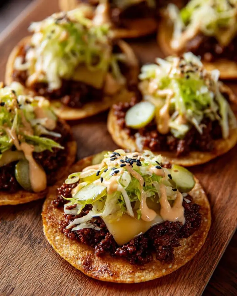 Smash Burger Tacos Recipe