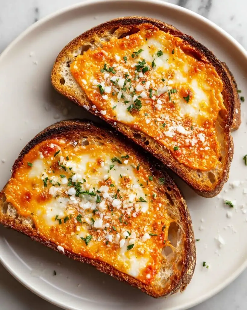 Garlic Bread Pizza in the Air Fryer Recipe