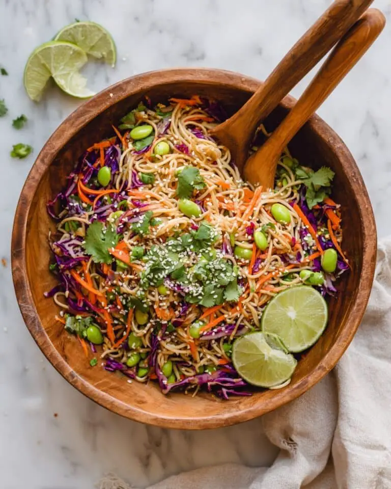 Thai Peanut Noodle Salad Recipe