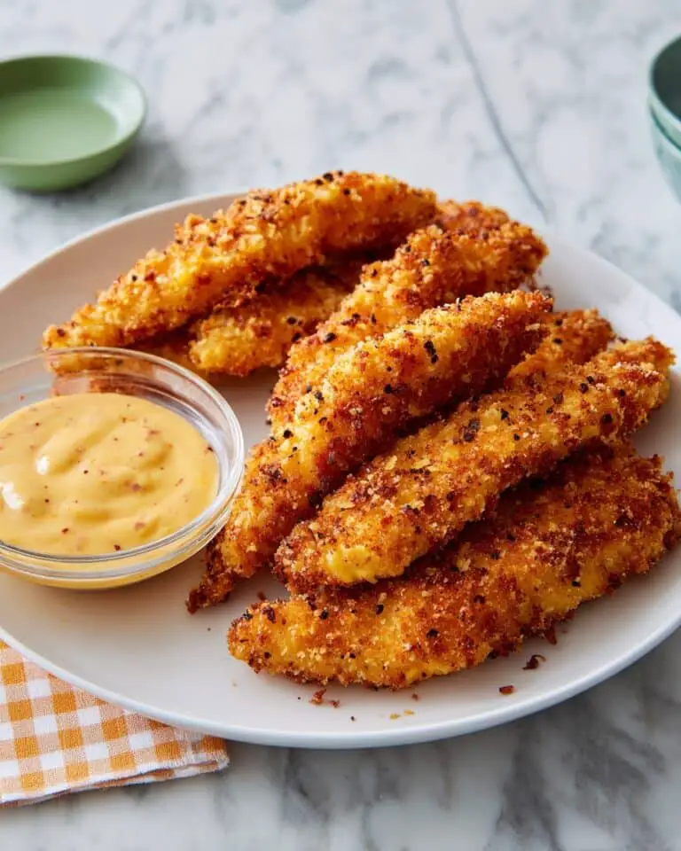 Creamy Chicken Dipping Sauce with Ketchup, Hot Sauce, and Worcestershire Recipe