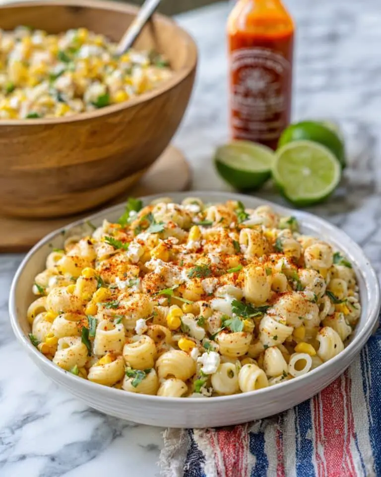Mexican Street Corn Pasta Salad Recipe