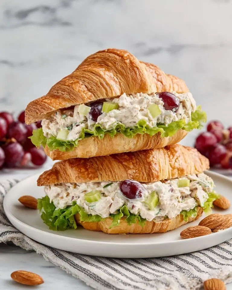 Creamy Chicken Salad with Grapes and Almonds Recipe