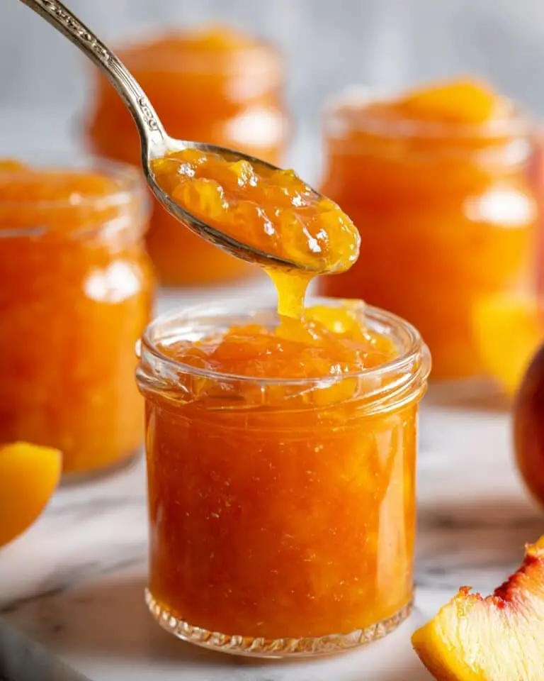 Homemade Peach Jam Recipe