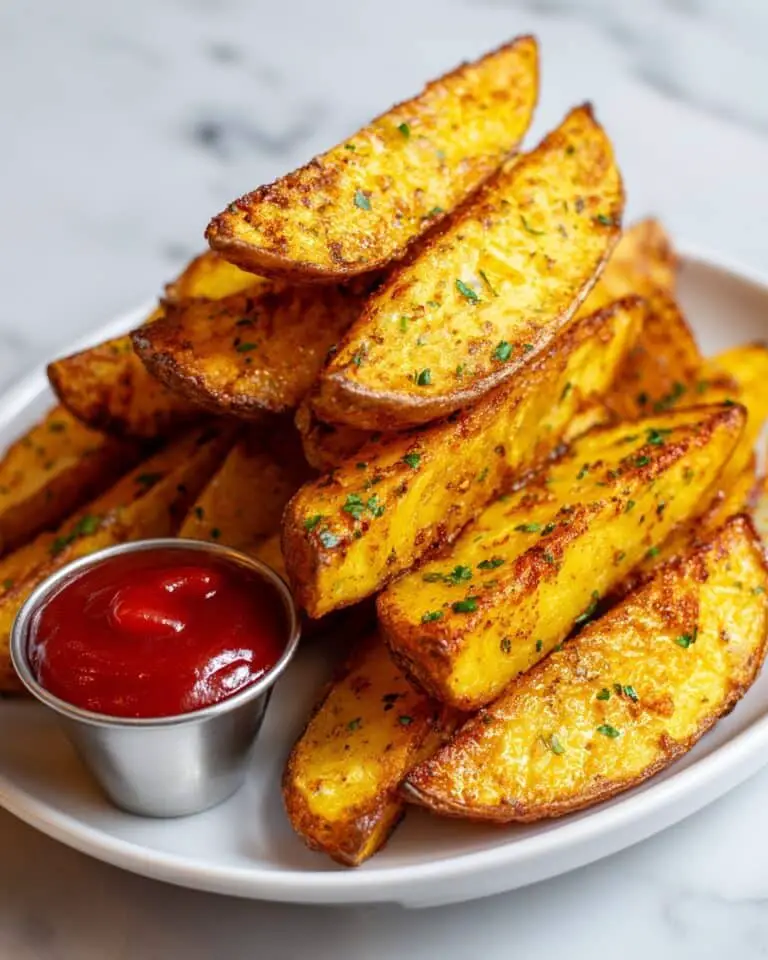 Garlic Ranch Potato Wedges Recipe