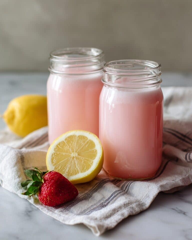 Strawberries & Cream Lemonade Recipe