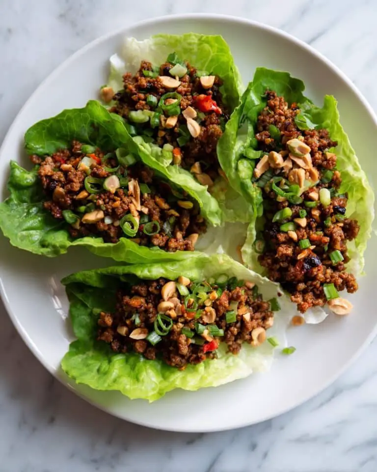 Asian Chicken Lettuce Wraps (Better Than P.F. Chang’s)! Recipe