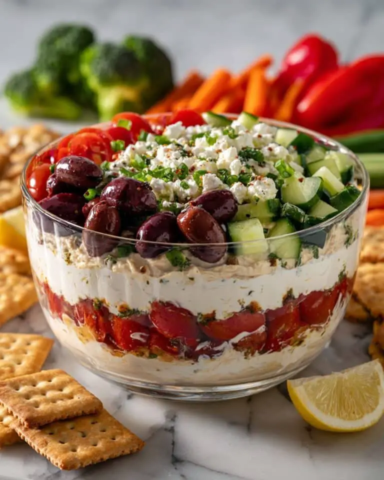 Layered Greek Dip Recipe