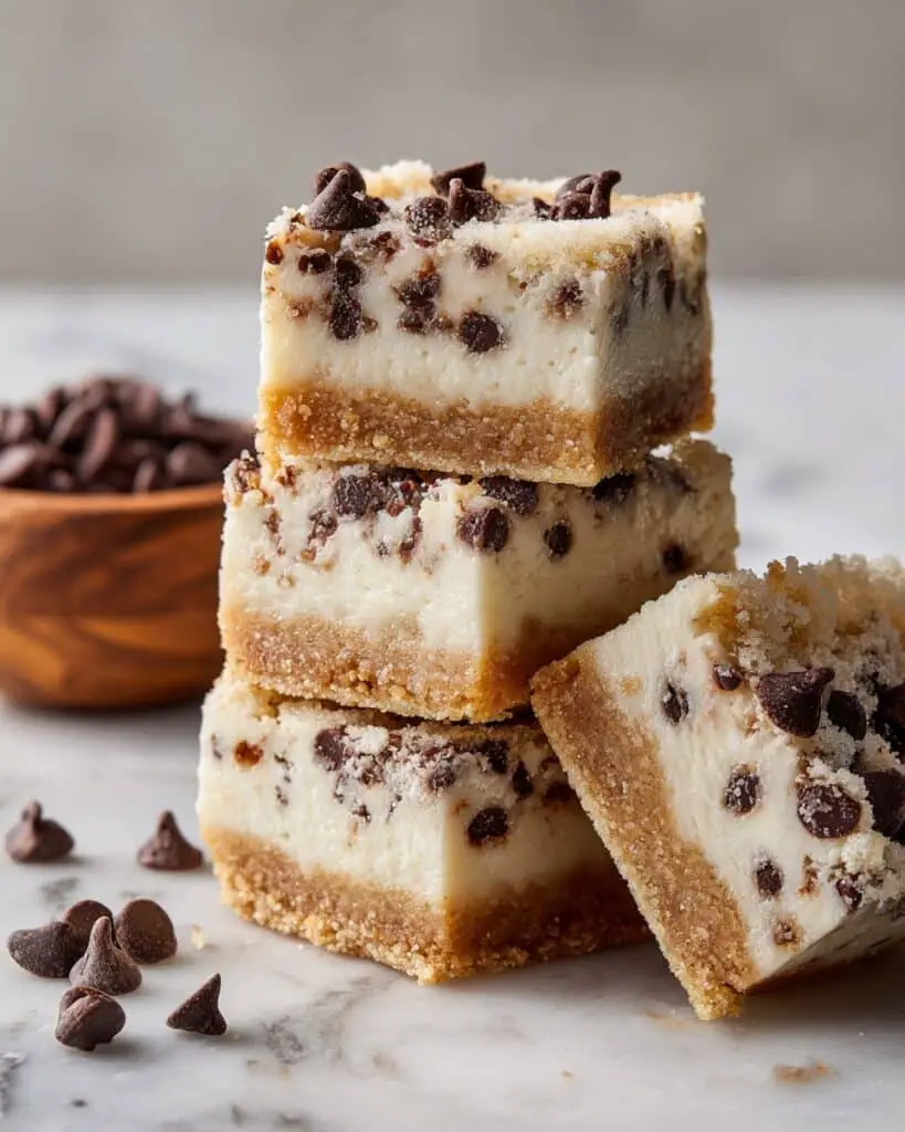 Chocolate Chip Cheesecake Bars Recipe