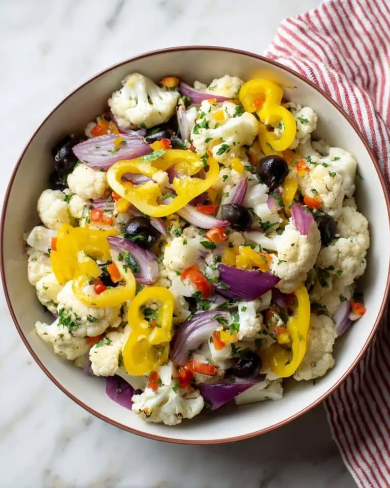 Marinated Cauliflower Salad Recipe
