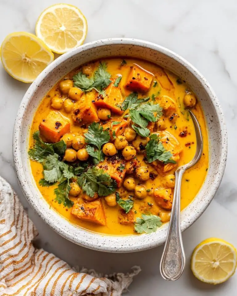 Sweet Potato Chickpea Curry Recipe