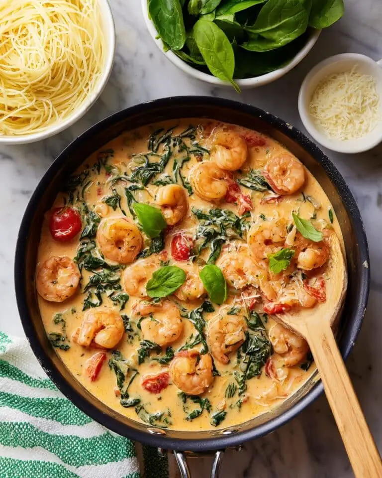 Creamy Tuscan Shrimp Recipe