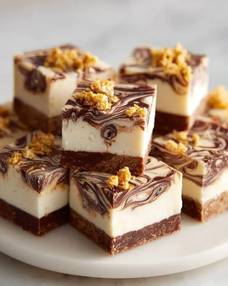 Frozen Cottage Cheese Bark with Honey, Peanut Butter, Chocolate Chips, and Granola Recipe