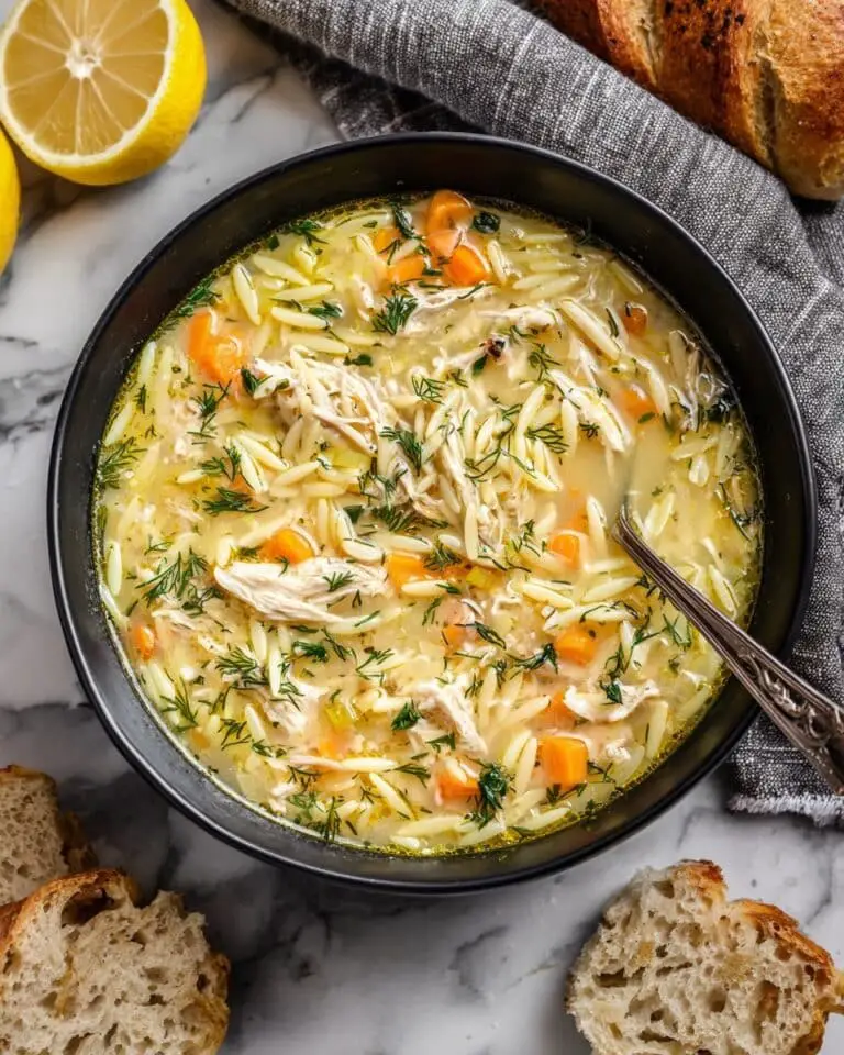 Avgolemono — Greek Lemon Chicken Soup Recipe
