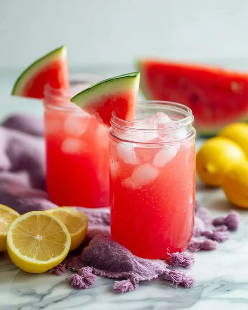 Homemade Watermelon Lemonade Recipe
