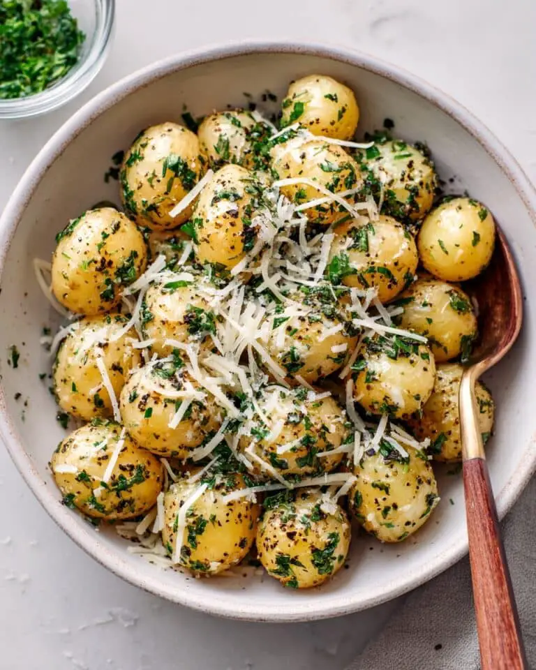 Garlic Herb Baby Dutch Potatoes Recipe