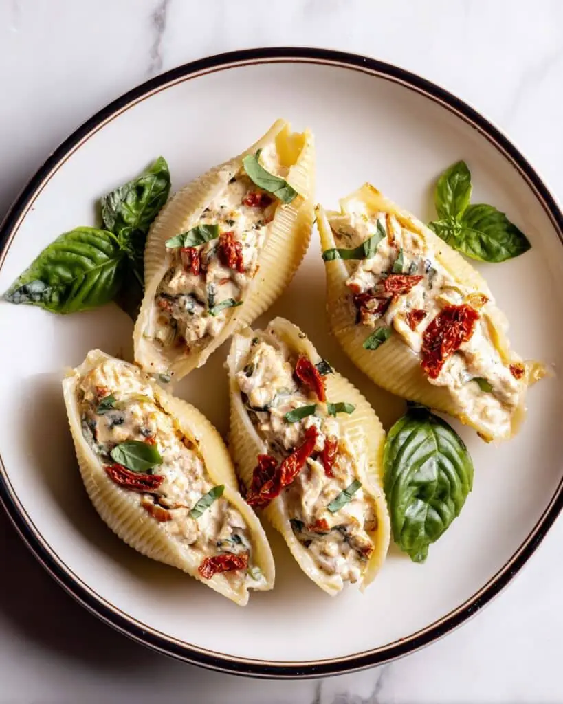 Marry Me Chicken Stuffed Shells Recipe