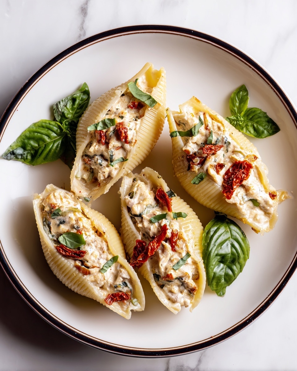 Marry Me Chicken Stuffed Shells Recipe