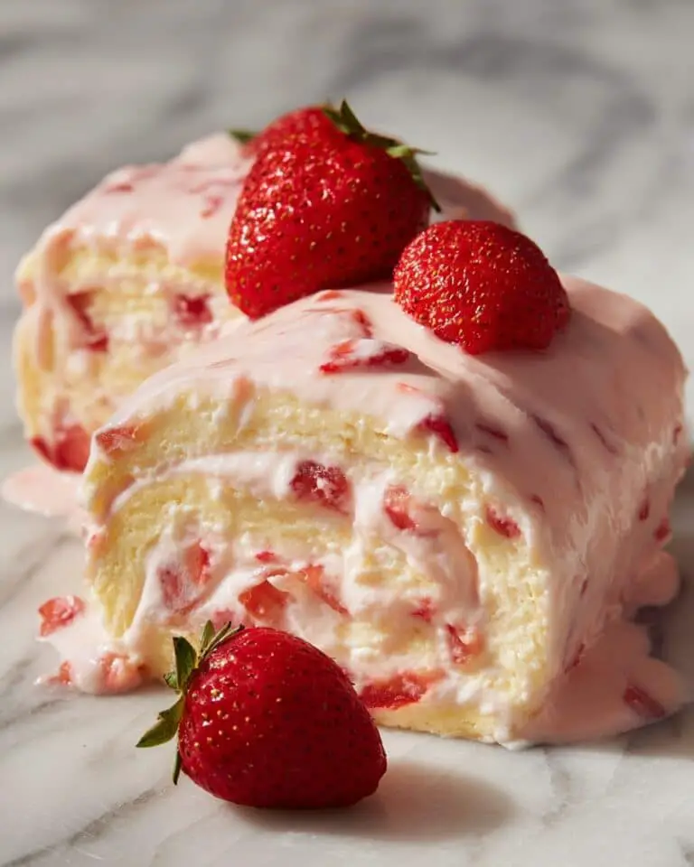 Strawberry Cheesecake Cinnamon Rolls Recipe