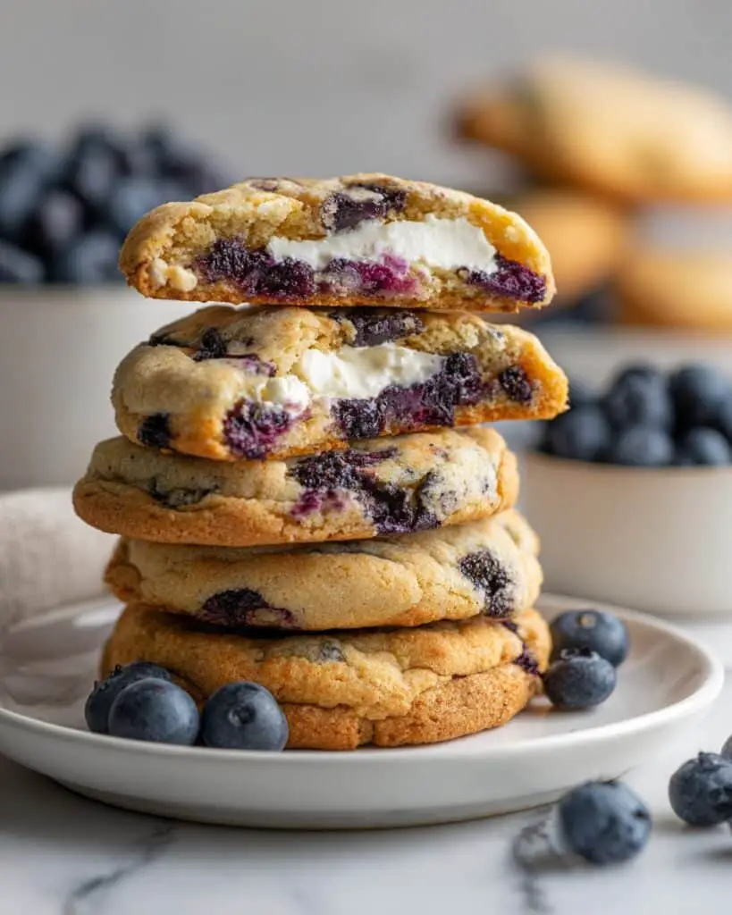 Blueberry Cheesecake Cookies Recipe