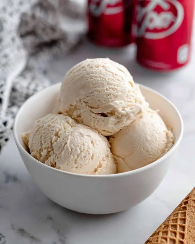 Dr. Pepper No-Churn Ice Cream Recipe