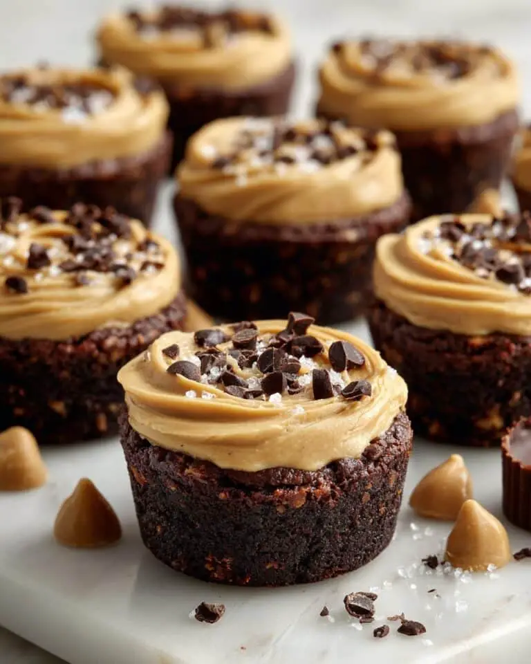 Easy Peanut Butter Brownie Cups Recipe
