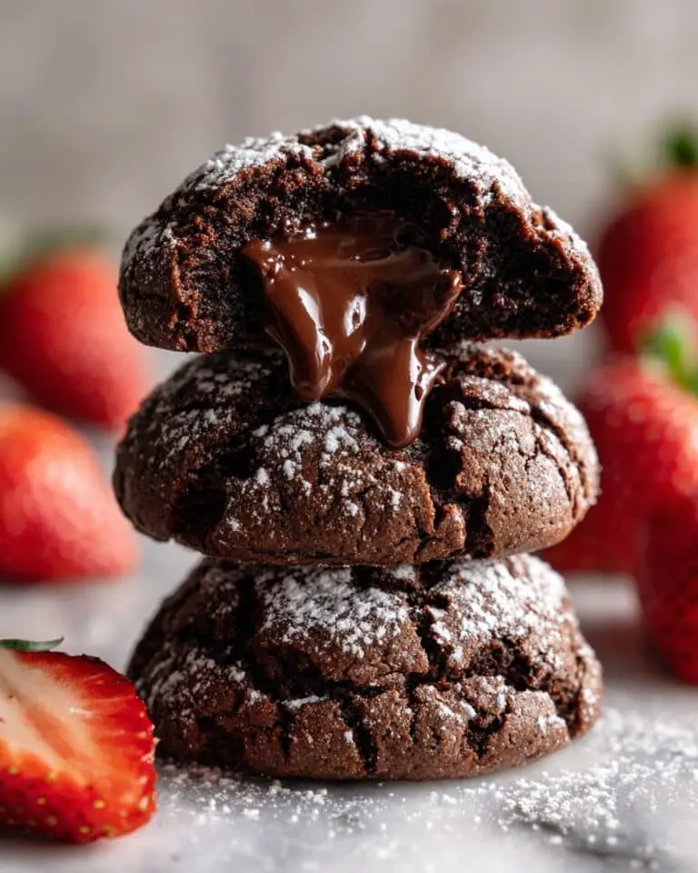 Crumbl Chocolate Molten Lava Cookies Recipe