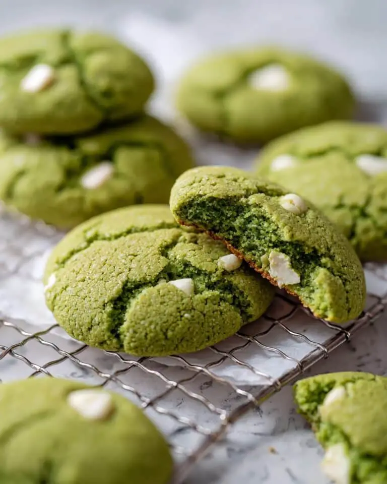 Matcha White Chocolate Cookies Recipe