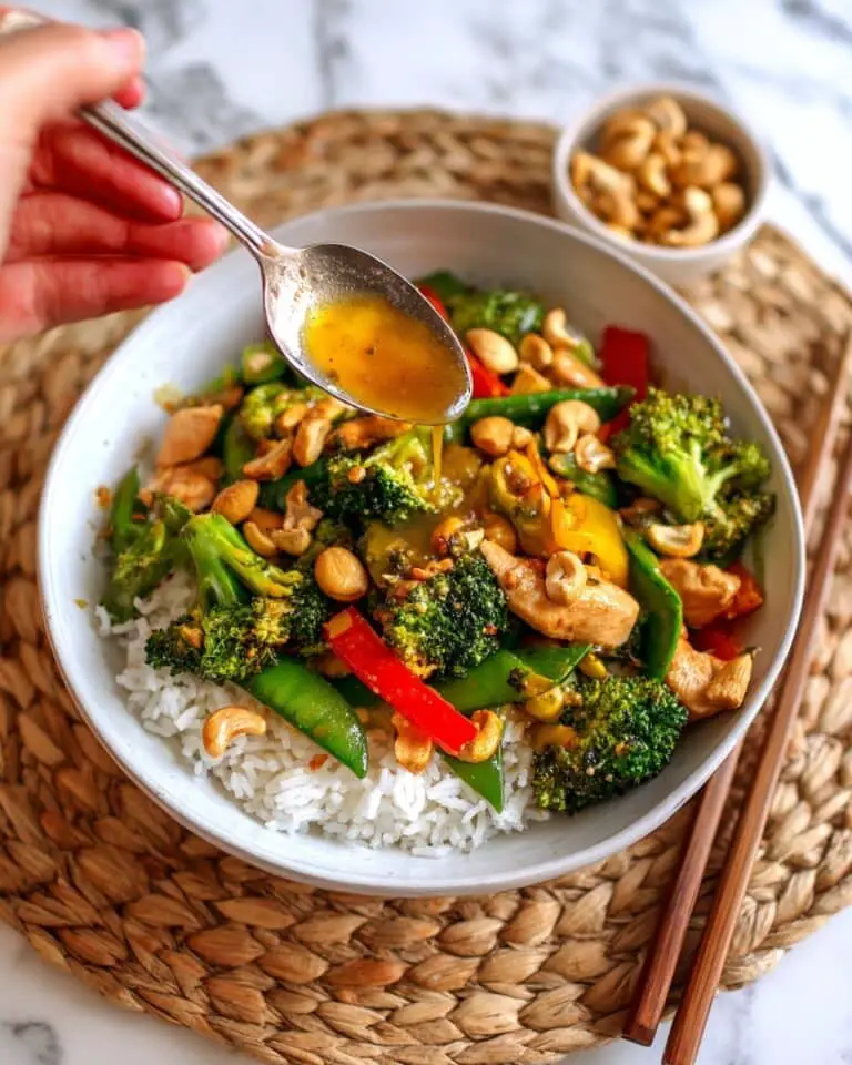 Sheet Pan Cashew Chicken Recipe