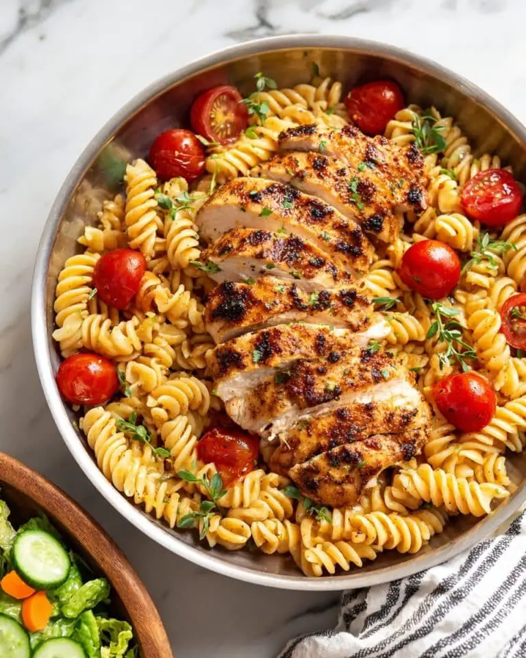 Garlic Butter Chicken Pasta Recipe